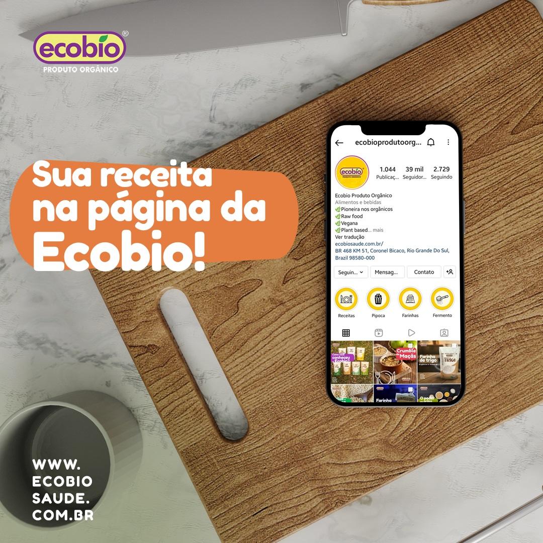 Sua receita na página da Ecobio!